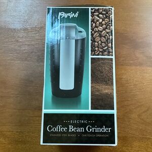 Essentials Collection Parini Electric Coffee Bean Grinder 6 Cup Grind Chamber